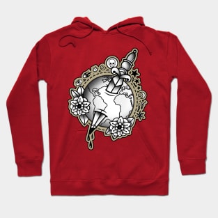 Earth Day Tattoo Hoodie